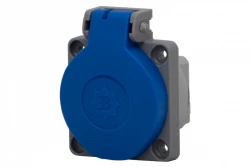 Gniazdo tablicowe 16A 250V 2P+Z  IP44 SCHUKO