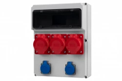 Rozdzielnica FEMO 13M - gniazda 3x16A 5p, 2x230V /13 modułów/