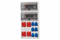 Rozdzielnica LEGATO 32M - gniazda 3x16A 5p, 32A 5p, 6x230V /32 moduły/ IP44