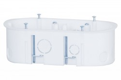 Puszka końcowa 2x60 do płyt gipsowych
