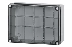 Puszka hermetyczna FG 240x190x90 pokrywa przeźroczysta