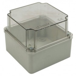 Puszka BS 120x120x100  pokrywa przeźroczysta  IP66