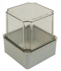 Puszka BS 120x120x140  pokrywa przeźroczysta  IP66