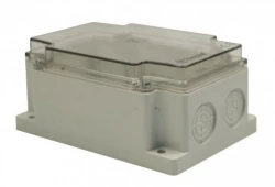 Puszka BS 170x120x70  pokrywa przeźroczysta  IP66