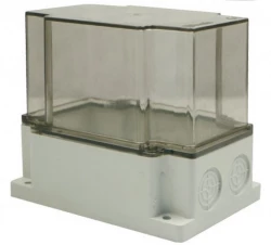 Puszka BS 170x120x140  pokrywa przeźroczysta  IP66