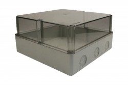 Puszka BS 340x340x160  pokrywa przeźroczysta  IP66