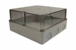 Puszka BS 340x340x160  pokrywa przeźroczysta  IP66
