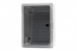 Szafa z tworzywa 250x330x130 mm IP65 drzwi przeźroczyste