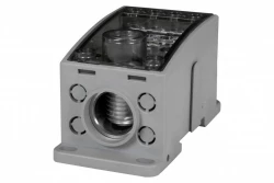 Blok LKN 400A (1x185/4x16 - 2x35,1x25,4x16,4x10) Al/Cu- szary