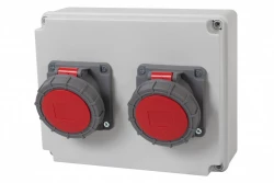 Rozdzielnica R-240 - gniazda 16A 5p, 32A 5p IP65