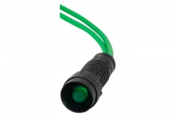 Kontrolka diodowa fi 5mm, 24V zielona/green