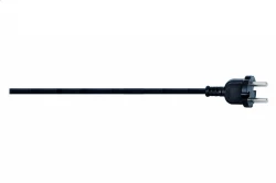 Przewód przyłączeniowy - wtyczka prosta OW (H05RR-F) 2x1mm2 - 1,5m