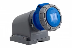 Gniazdo przemysłowe stałe 16A 3p 220V-250V IP67 /FE/