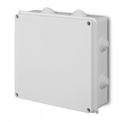 Puszka n/t hermetyczna pusta 196x196x78mm IP55 biała PK-8 0231-00