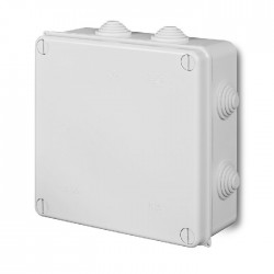 Puszka n/t hermetyczna pusta 167x167x75mm IP55 biała PK-7 0238-01