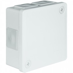 Puszka n/t hermetyczna pusta 86x86x40mm IP55 biała VP 022-01 61.125