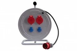 Przedłużacz siłowy MAKARA-370  2x32A 5p, 2x230V, wtyczka 32A 5p OPD 5x4 -25m