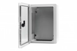 Szafa z tworzywa 180x240x130 mm IP65 drzwi przeźroczyste