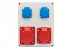 Rozdzielnica R-240 - gniazda 2x16A 5p, 2x230V IP44