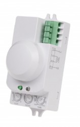 Czujnik ruchu 1200W 360st. mikrofalowy biały DRM-01