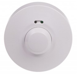 Czujnik ruchu 1200W 360st. mikrofalowy biały DRM-02