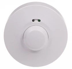 Czujnik ruchu 1200W 360st. mikrofalowy biały DRM-02
