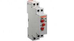 Przekaźnik czasowy 1P zwłoczny 0,1s-10dni 8A 12-240V AC/DC programowalny wielofunkcyjny TMM1