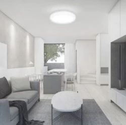 Plafoniera LED 18W 1800lm 4000K IP44 Okrągła fi225 Mleczny Biała Ramka z mikrofalowym czujnikiem ruchu 7660