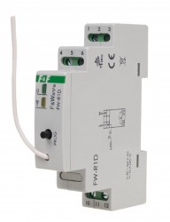 FW-R1D Radiowy pojedyńczy przekaźnik bistabilny - montaż DIN 85-265V AC/DC