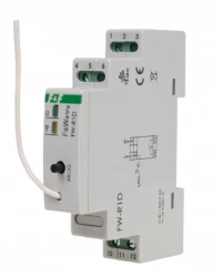 FW-R1D Radiowy pojedyńczy przekaźnik bistabilny - montaż DIN 85-265V AC/DC
