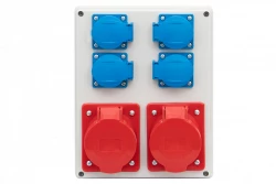 Rozdzielnica R-240 - gniazda 2x32A 5p, 4x230V IP44