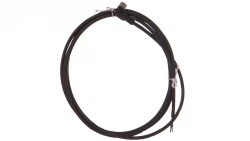 Złącze żeńskie M8 3-pin. kolanowe z kablem 2m XZCP0666L2