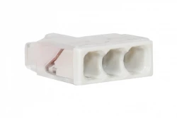 Szybkozłączka instalacyjna 2,5 mm2 - 3 styki