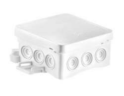 Puszka naścienna 75x40x75mm z dławnicą zintegrowaną samozatrzaskowa seria FASTBOX biała IP54 NS5 35360106