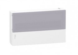 Rozdzielnica modułowa 1x18 natynkowa IP40 drzwi przezroczyste Mini Pragma MIP12118T
