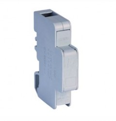 Blok rozdzielczy modułowy 1-biegunowy 125A we: 1x16-35mm2 wy: 6x1,5-6mm2 szary LBR60A 84326002