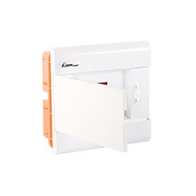 Rozdzielnica modułowa 1x6 podtynkowa IP40 SRp-6/B (N+PE) 2.11