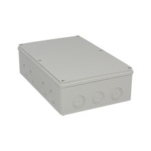 Puszka hermetyczna z osłabieniami 14(29,5/37) PH-5C.2 szara IP65 28.58