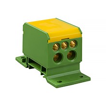 Blok rozdzielczy 2x4-50mm2 + 2x4-35mm2 + 3x2,5-25mm2 żółto-zielony DB2-Z 48.26