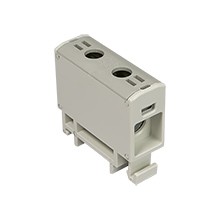 Złączka przelotowa 2-przewodowa 2,5-35mm2 szara WLZ35P/35/s 48.536