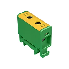 Złączka przelotowa 2-przewodowa 2,5-35mm2 żółto-zielona WLZ35P/35/z 48.537