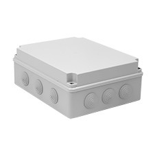 PH-4A.3 Puszka hermetyczna natynkowa z dławikami 248x198x96mm IP44 szara 28.43