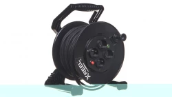 Przedłużacz bębnowy XREEL 40mb H05RR-F 3x1,5 IP20 4xGS 230V 92501T48173