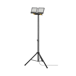 Lampa robocza / naświetlacz budowlany Zestaw lamp Flato L na stojaku 9200lm 840 IP54 II kl. 3m wt.UNI-SCHUKO 622359