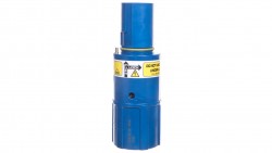 Obudowa wtyczki przenośna EPIC POWERLOCK F6 C N niebieska M40 44420212
