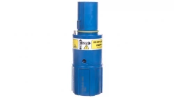 Obudowa wtyczki przenośna EPIC POWERLOCK F6 C N niebieska M40 44420212
