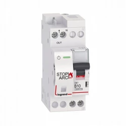 Przeciwpożarowy detektor iskrzenia DX3 STOP ARC zintegrowany z wyłącznikiem 1P+N 6kA B10 415920