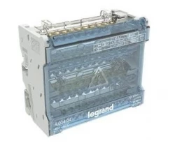Modułowy blok rozdzielczy 6M 4P 40A - 12 zacisków, 400404