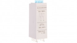 Przekaźnik czasowy 2P 10A 230-240V AC, wielofunkcyjny Al, Dl, SW, GI 85.02.8.240.0000