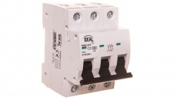 Wyłącznik nadprądowy 3P C 25A 6kA AC KMB6-C25/3 23148